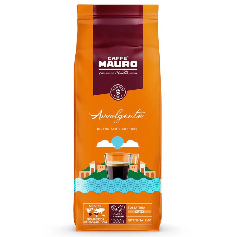 ☕️ Avvolgente&nbsp; Caffè Mauro&nbsp; &nbsp;☕️
תערובת Avvolgente היא ההגדרה המדויקת של קפה איטלקי מלא ועשיר. עם פולי ערביקה איכותיים שעברו קלייה מושלמת, Avvolgente