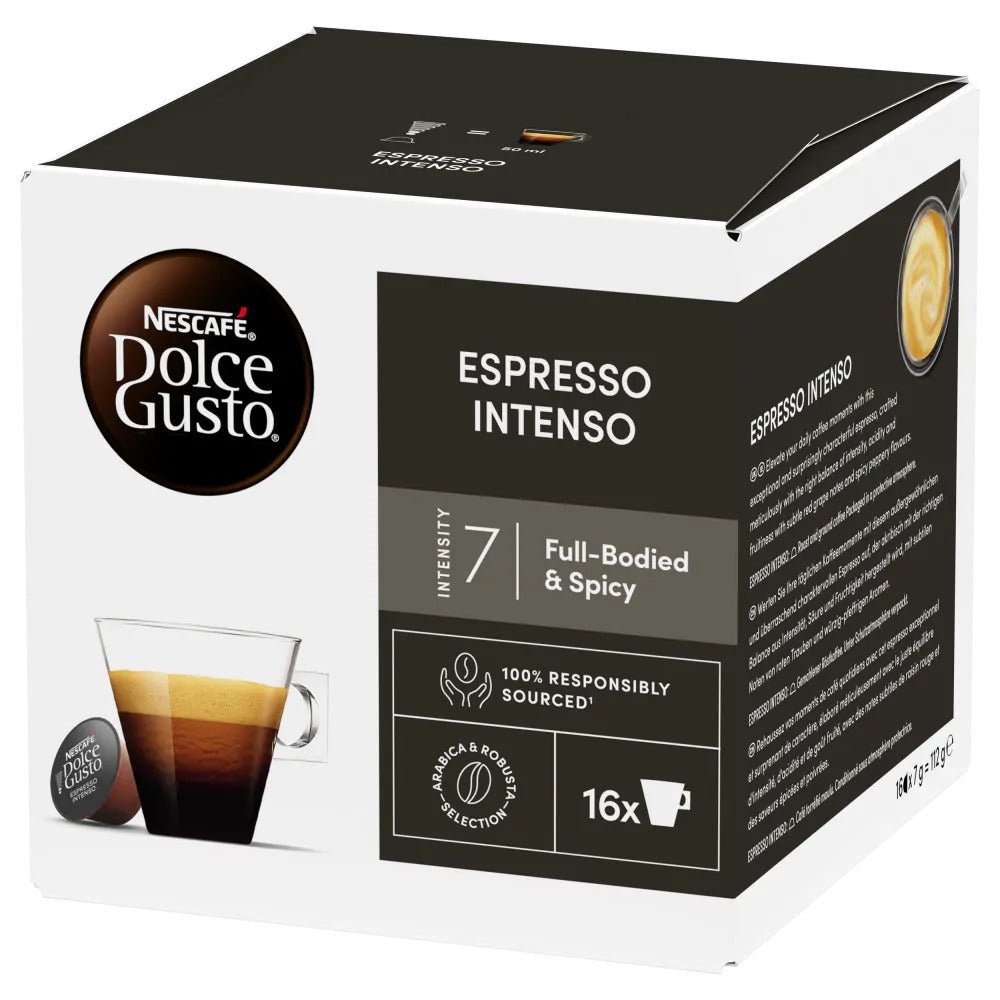 Espresso Intenso-אספרסו אינטנסו – קפסולות NESCAFÉ Dolce Gusto מקוריות - EspressoTimе