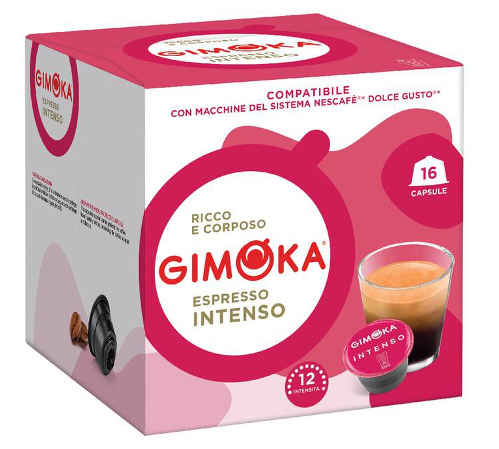 Intenso-אינטנסו Gimoka – קפסולות מתאימות למכונות דולצ'ה גוסטו - EspressoTimе