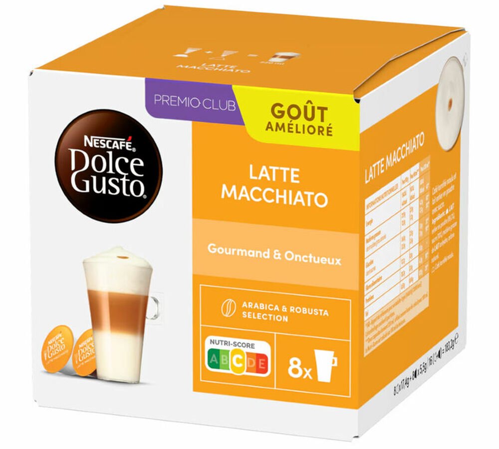 Latte Macchiato-לאטה מקיאטו – קפסולות NESCAFÉ Dolce Gusto מקוריות - EspressoTimе