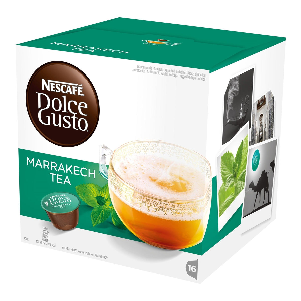 Marrakech Tea-תה מרקש – קפסולות NESCAFÉ Dolce Gusto מקוריות - EspressoTimе