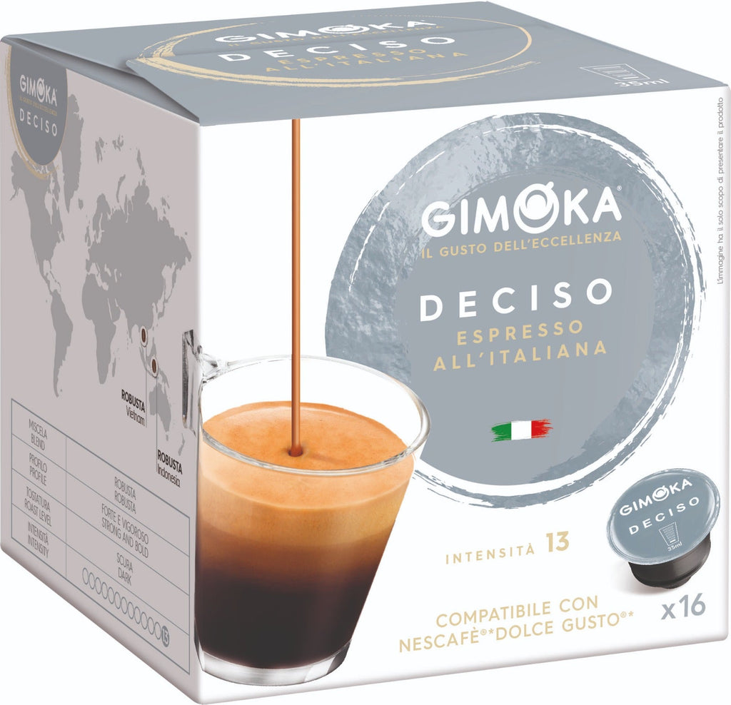 קפסולות ג'ימוקה דסיזו תואמות דולצ'ה גוסטו – Gimoka Deciso